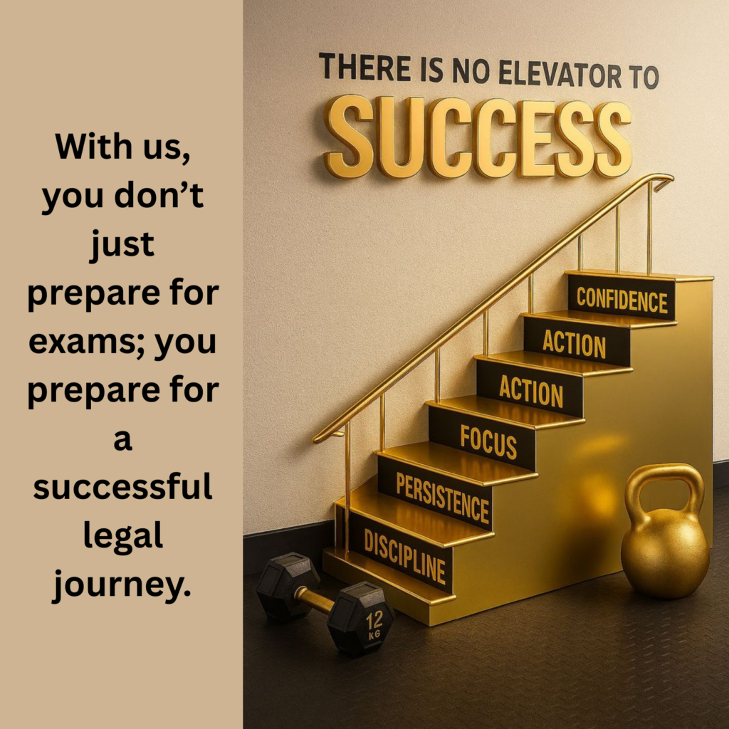 Success in law, Law online coaching, law classes